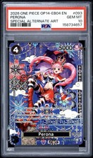 2026 ONE PIECE THE AZURE SEA'S SEVEN SPECIAL ALT ART 093 PERONA PSA 10