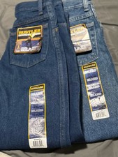 2 Pairs Rustler Relaxed Boys Size 12 Slim Straight Leg Denim Jeans 5RUBWEY