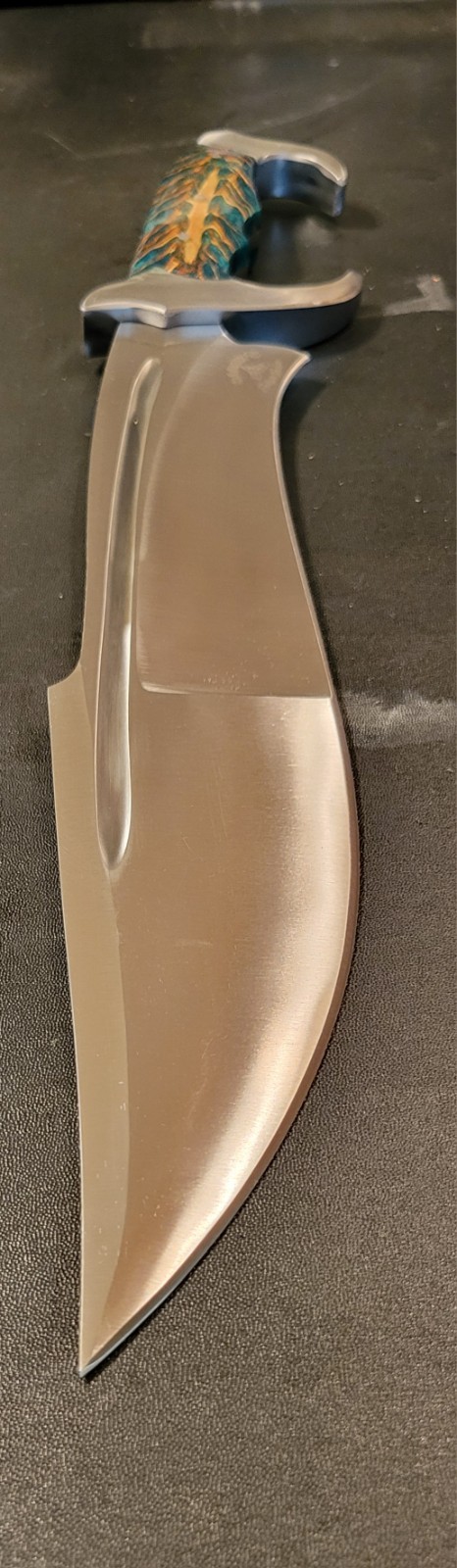 Badass Blades D2 Steel Persian Combat Knife Green Pine Cone Resin Handle- BA779