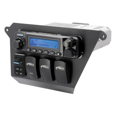 Rugged Radios for Honda Pioneer Complete Comm Kit w/ 2-Way Radio/M1 VHF Business