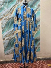 FLORAL PRINTED WOMEN COTTON DRESS, INDIAN PRINTED SUMMER WOMEN DRESS