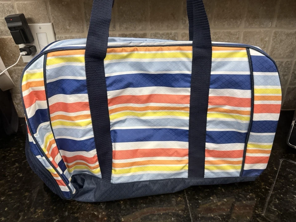 Correa de viaje para equipaje 31 Thirty One nueva sin etiquetas todo embalado (rayas Vista) Foto 4 de 4