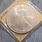 New ListingUS Mint American Eagle 2000 1 oz Silver Coin Business Strike