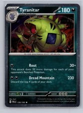 Tyranitar (Cosmo Foil) 135/193 Holo Carte e Prodotti Vari Pokemon NM