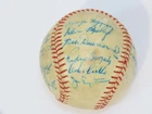 1950's-62-63 NY Yankees Team Signed Autographed Baseball Tresh Reniff Gonzalez