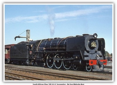 South African Class 16E 4-6-2   train railroad _issue9