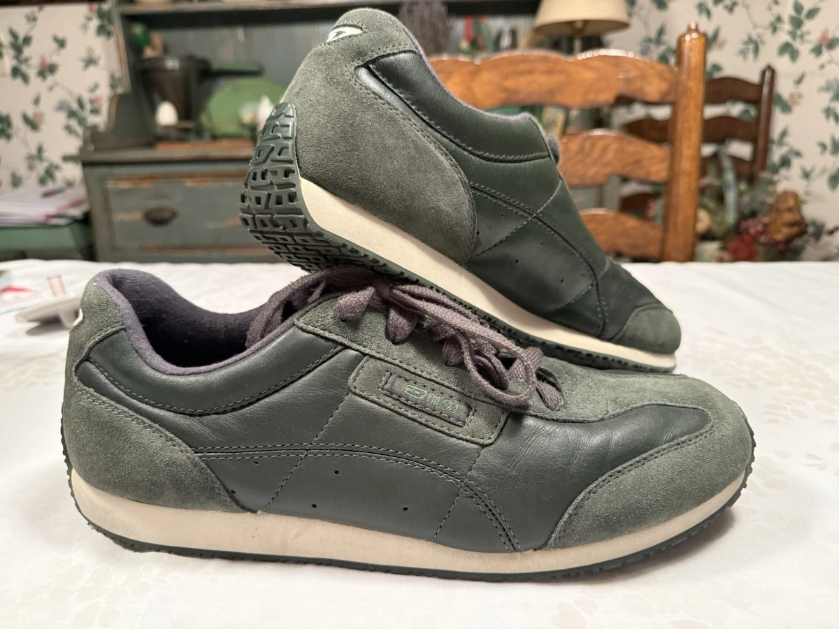 Size 7.5 Diesel S-Danny LC‎ Olive Green Mens Mesh Lace-Up Athletic Sneakers Diesel S-Serendipity LC Mens Green Canvas Lace Up Lifestyle  main image 2