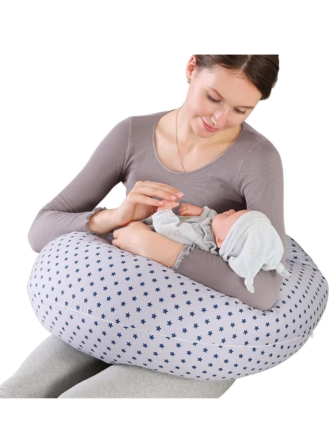 Nursing Pillow & Pregnancy Pillow, Side Sleep Pillow, Hips, Legs, Back Support
Opens in a new window