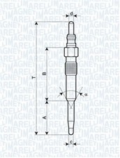 Bougies de préchauffage Audi 50