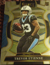 Panini 2025 Select Rookie Trevor Etienne #45 Panthers NFL Football Card