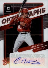 2022 Donruss Optic Optigraphs #25 Cody Wilson Auto - BB