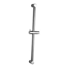Shower Slide Bar Segmental Slide Bar Adjustable Installation 24 in Chrome