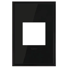 Legrand Black Nickel 1gang Wall Plate Awc1g2bln4
