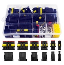 18 Set Male  Female Waterproof Electric Connectors for Automotive Applications