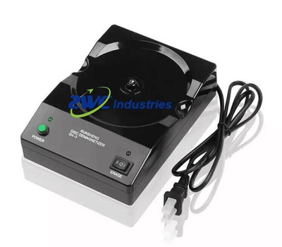 Multi-purpose CD/DVD Disc Demagnetizer Degausser Magnetic Eraser for Tube/Cable