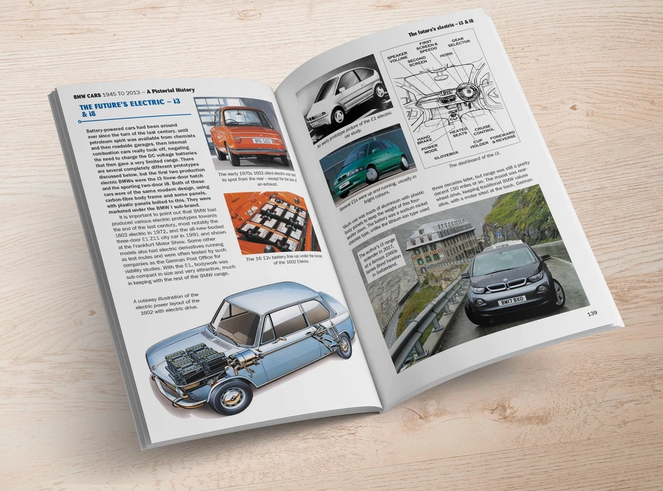 BMW Cars 1945-2013 Veloce Pictorial History Book — 2002, 1602, M3, Z1/Z3/Z4/Z8, - Image 3 of 3