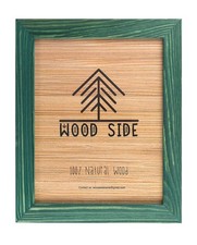 Rustic Wooden Picture Frame 11x14-100 Natural Solid Eco Distressed Wood for ...