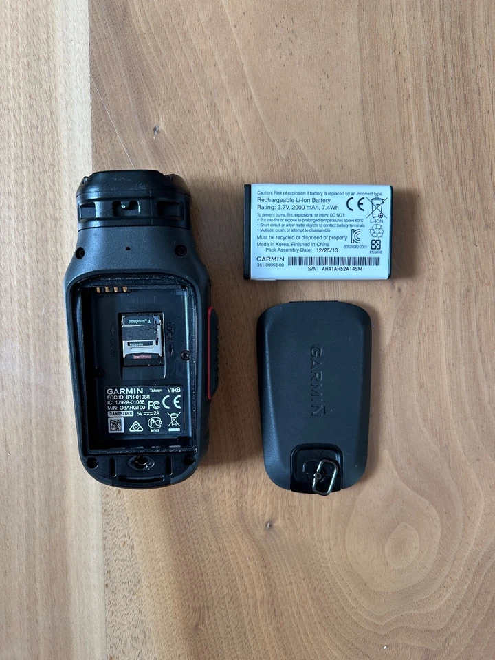 Garmin VIRB 1080 HD Action Camera w/ 64GB microSD - Insane Bundle! - Image 3 of 4