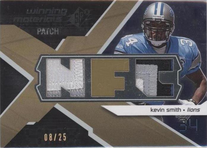 2008 SPx Kevin Smith #WM-KS - 1 of 2