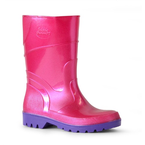 Childrens Gumboots Bata Bubblegummers Toddler/Junior Gumboot Hi-cut Size 4-2 - Picture 3 of 53