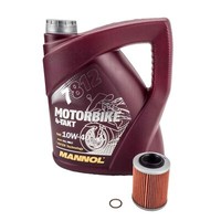 ÖL+ÖLfilter ÖLwechselset Passend FüR Aprilia Touno 1000 R Factory 2007-2010