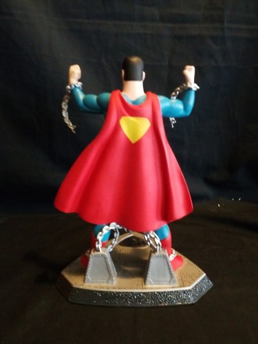 NIB Vtg 1996 Hallmark, Golden Age, "Superman" Figurine, Circa 1940, Limited Ed. - Picture 4 of 7