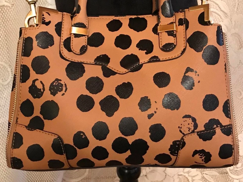 Cartera/ Bandolera Rebecca Minkoff Pequeña Cuero Amorosa Convertible Estampado Cuoio Foto 4 de 4