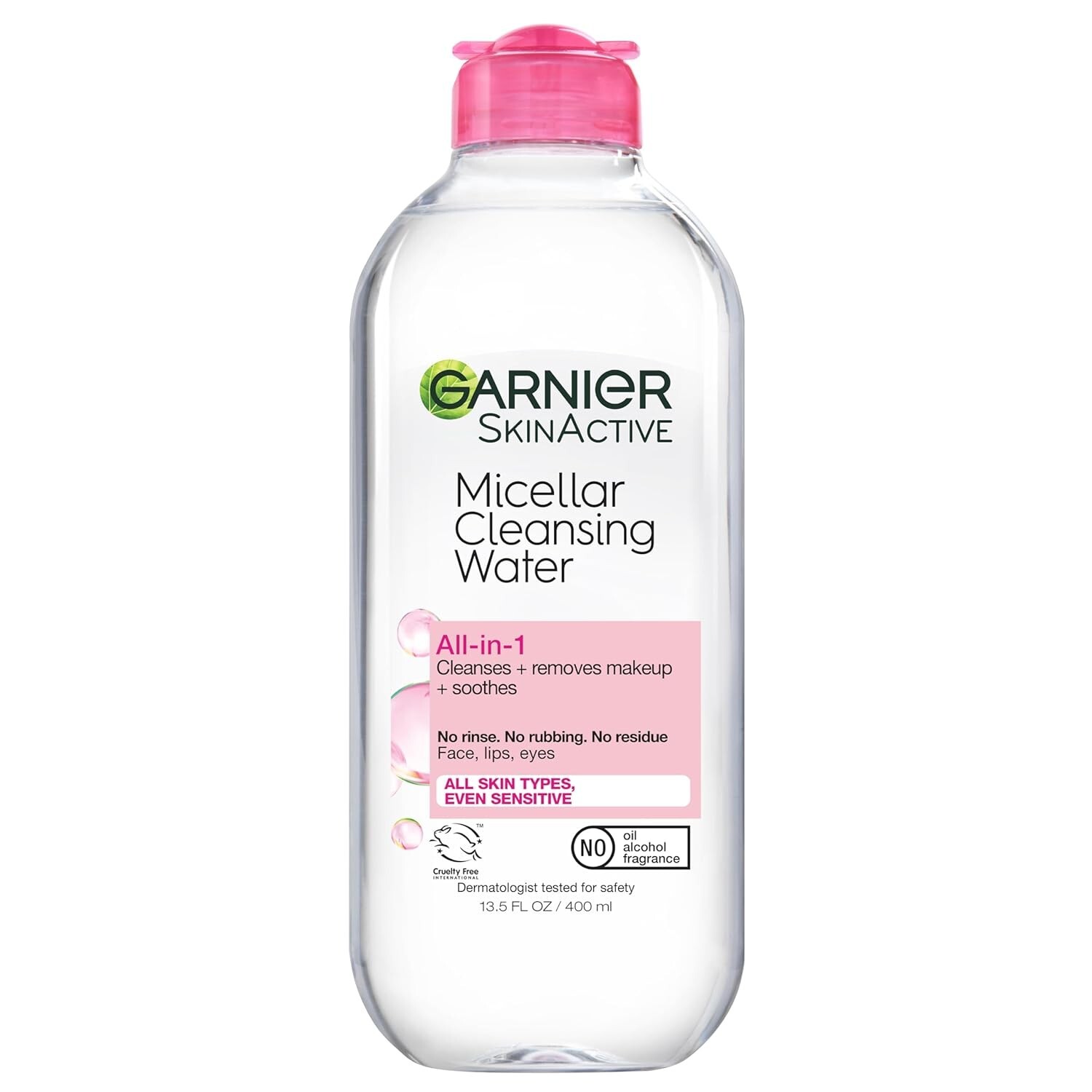 Micellar Water Hydrating Facial Cleanser and Makeup Remover for Sensitive Skin-image
