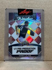 Henry Lalane 2024 Leaf Metal Baseball 1/1 Pre Production Proof