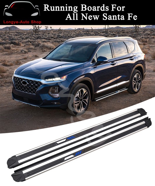 Running Boards fits for Hyundai All New Santa Fe 2019 2020 Side Step
