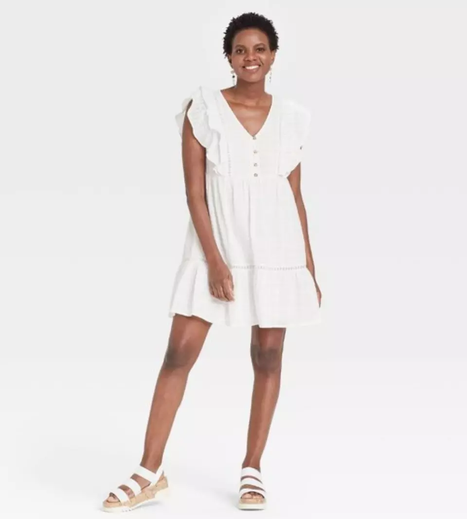 Knox rose white clearance dress