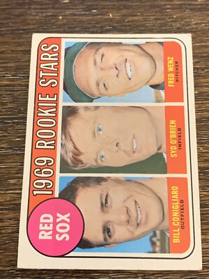 1969 TOPPS BILLY CONIGLIARO #628 RC ROOKIE STARS RED SOX EXCELLENT+ OR BETTER