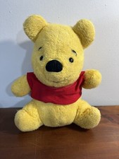 Original VTG Walt Disney Winnie the Pooh Stuffed Animal Plush Sears Toy 80s 9.5"