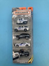 Matchbox Police Rescue 5 Pack New