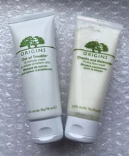 Origins Checks And Balances Face Wash & Out Of Trouble 10 Minute Mask 2.5oz Ea