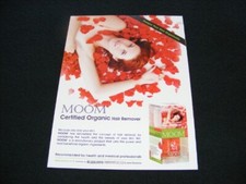 MOOM revista recorte anuncio impreso para depiladora