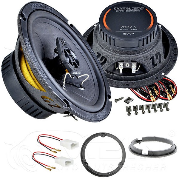 Ground Zero Lautsprecher FüR Suzuki SX4 S-CROSS 2013-2021 Heck TüR 120W #Bzcf-image
