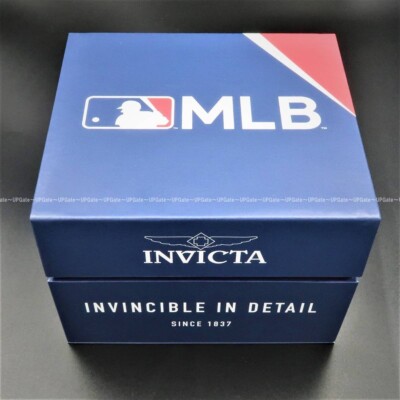Invicta Men's 52mm PRO MLB Boston Red Sox Quartz Red & Blue Tone
