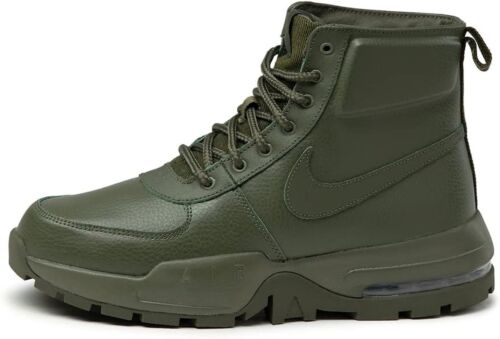 Women Size 9.5US Nike Air Max Goaterra Triple Green High Top Boots Men 8US Shoes - Picture 1 of 6