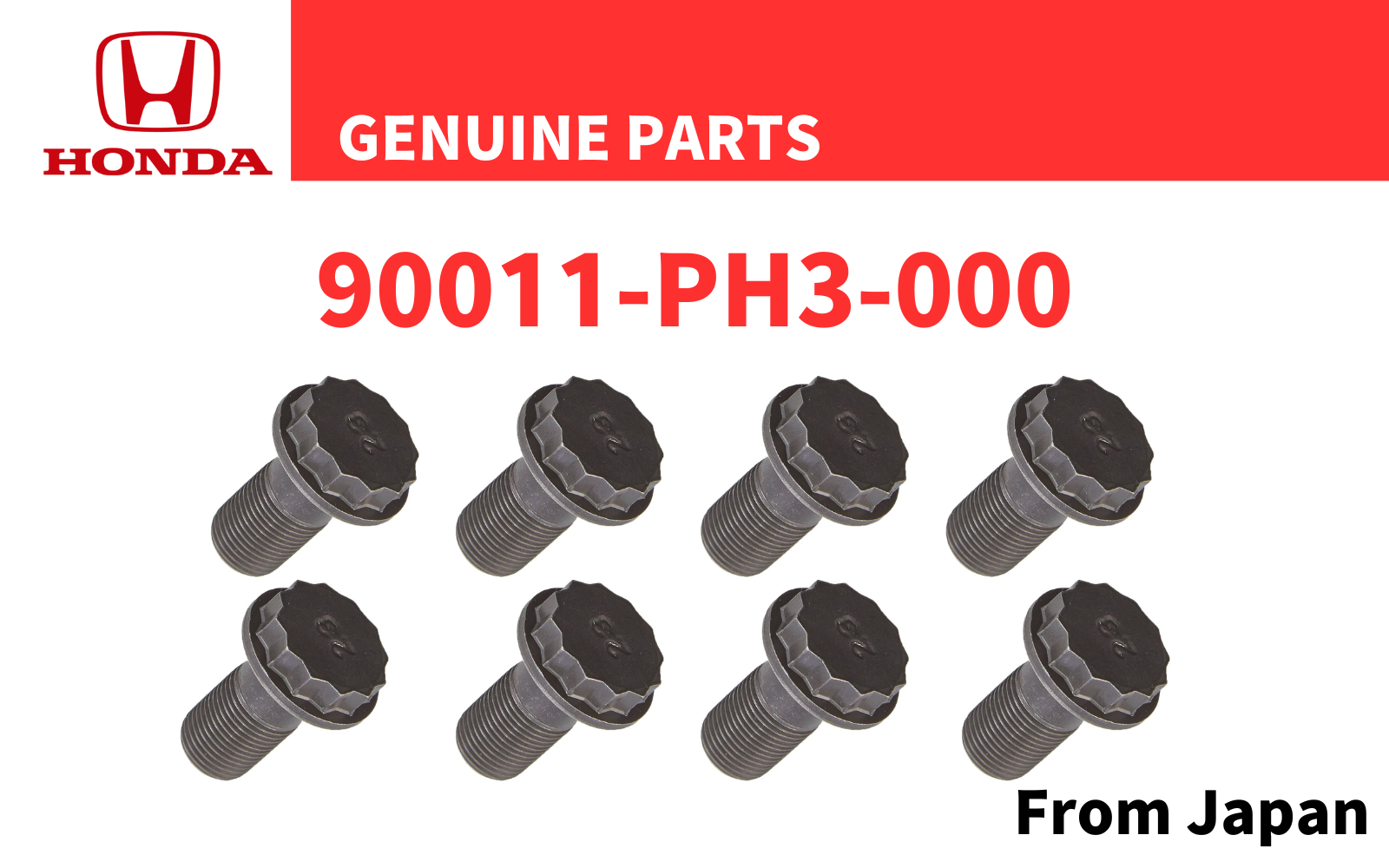 Honda Acura OEM Replacement Flywheel Bolts B16 B17 B18 B18A B18B B18C1 B18C5 eBay