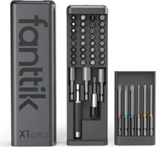 Fanttik 43Pcs Screwdriver Bit Set,