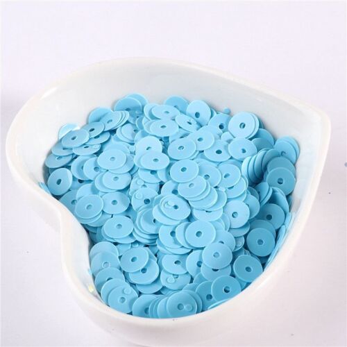 Flat Round Sequins-6mm Solid Color Loose Sequin DIY Craft Sewing Supplies 720Pcs - Picture 22 of 27