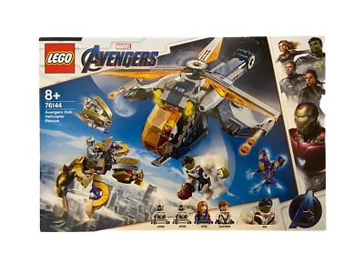 LEGO Marvel: Avengers Hulk Helicopter Rescue (76144) Rescue Black Widow Chitauri
