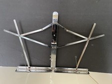 Good Working Norwood Portable Metal Folding Sheet Music Holder Stand  no base 