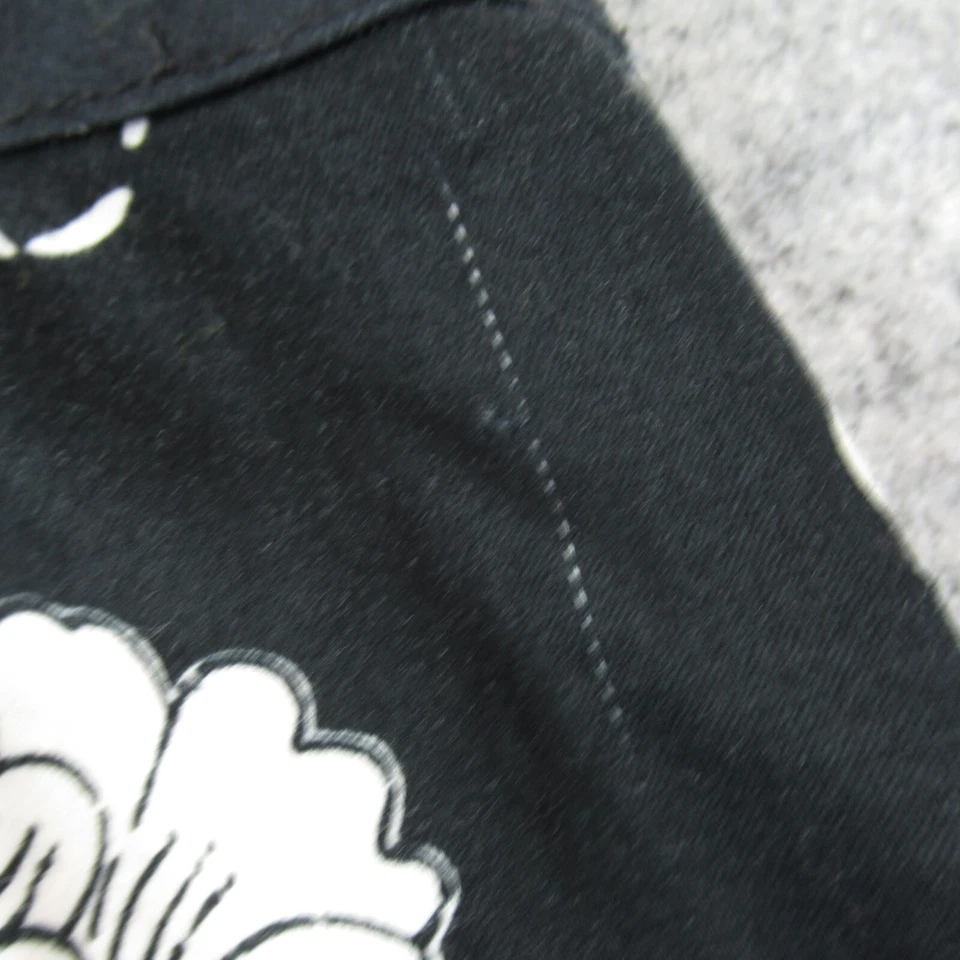 Falda de sangría para mujer 10 panel floral negro recto cremallera lateral hasta la rodilla elástica Foto 3 de 4