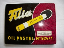 Vintage Winsor & Newton Tin 25 Filia Oil Pastels