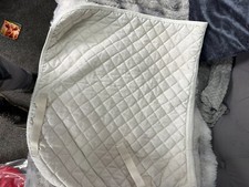 Dressage Pad - White FULL (ref:mat19)