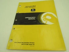 John Deere 32LS and 38LS Lawn Sweepers Operator's Manual OMTY21586