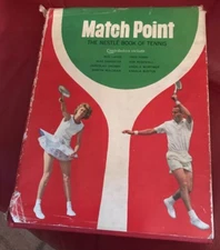Match Point. The Nestle Book of Tennis, Various, 1963, COLLECTABLE, Very Good!