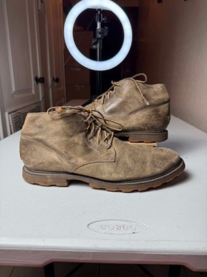Sorel Madson II Chukka WP Men's 12 Leather Waterproof Boots Tobacco Brown Patina